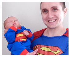 William Drummond and baby Seth