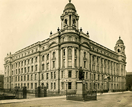 old college building