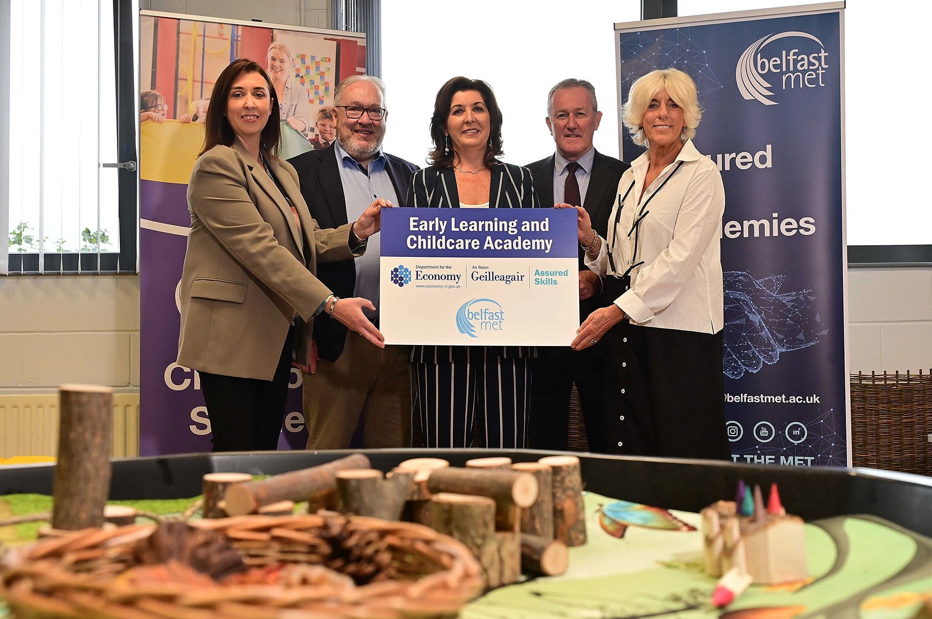 Launch Of Assured Skills Academy At Belfast Met