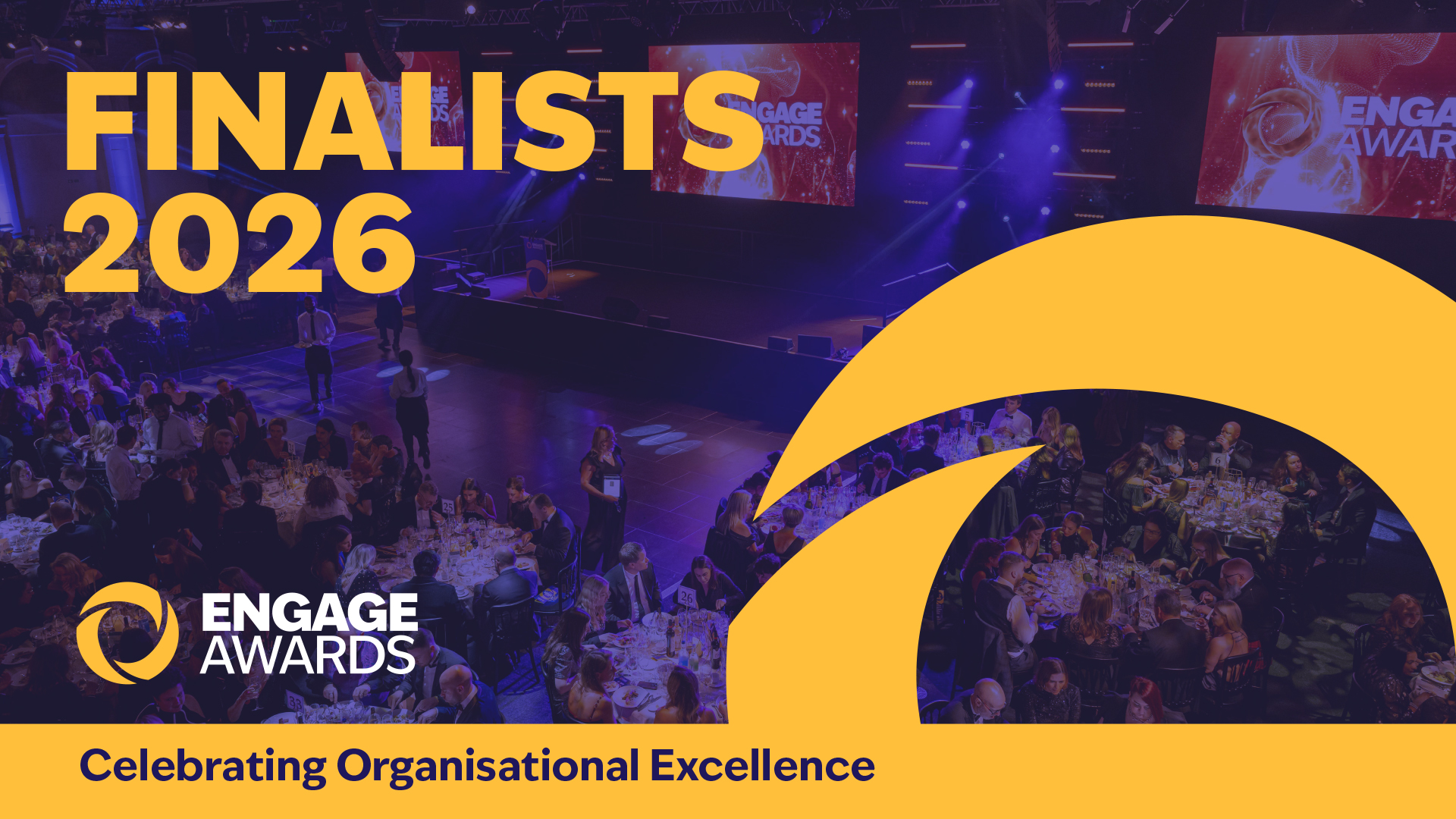Engage Awards Finalists 2026 social image