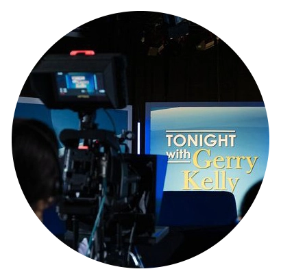 Gerry Kelly Show Production camera
