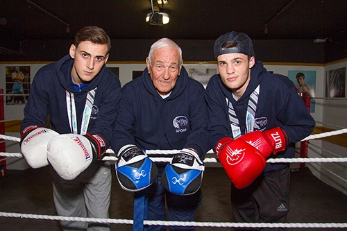 Boxing Academy, Aidan, Gerry, James